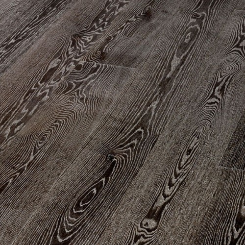 Oak Classic brushed Black White plank 185